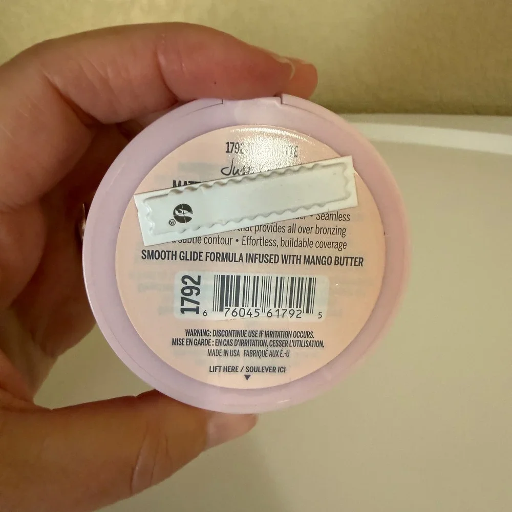 Hard Candy Just Glow Matte Bronzer Womens 0.31oz 1792 Heat New Mango Butter 2/10